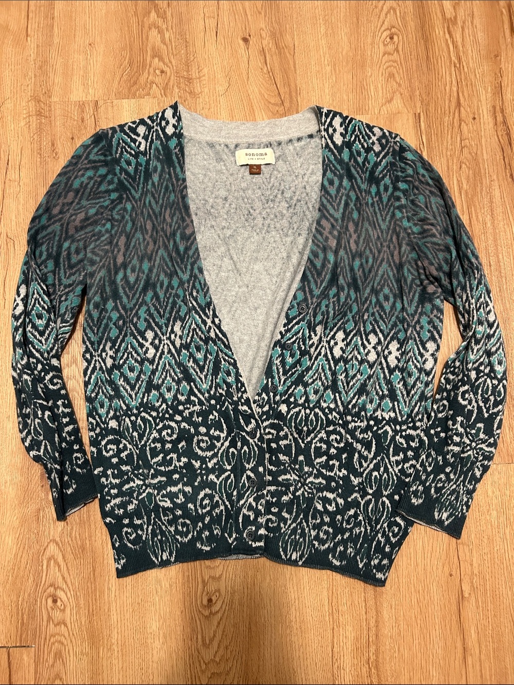 Women’s XL Sonoma 100% Cotton Cardigan